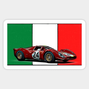 330 P4 Italian Print Sticker